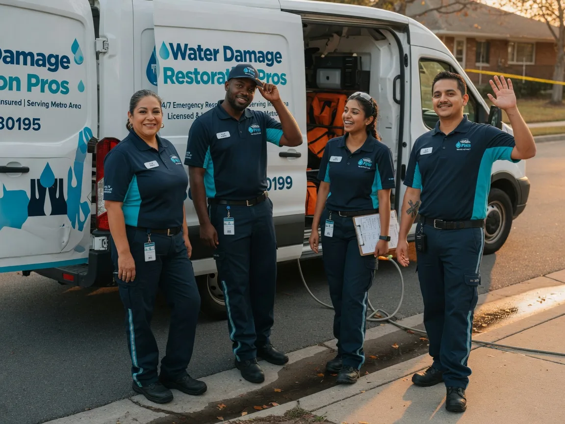 Water Damage Restoration company in Hillsboro, KS