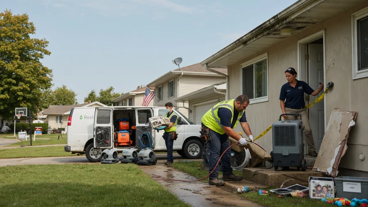 Water Damage Restoration in Hillsboro, KS near me